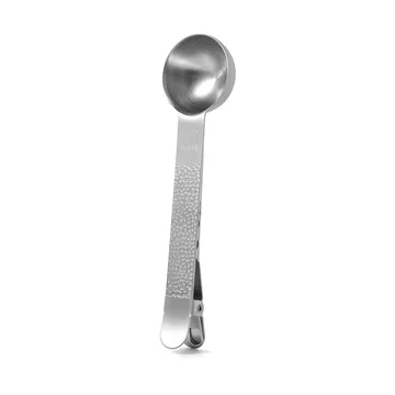 Frost coffee scoop with clip - Silver, 20 ml - Vargen & Thor