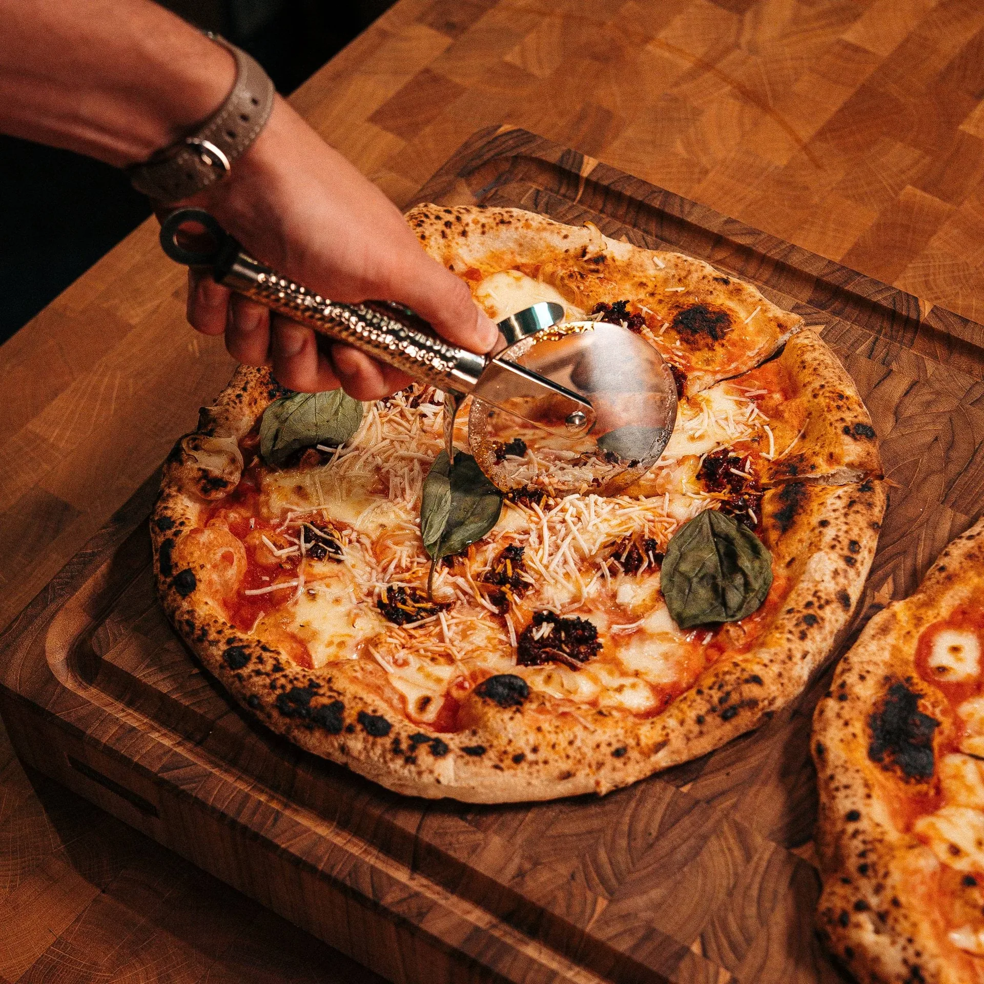 Frost pizza cutter, Stainless steel, 24 cm Vargen & Thor