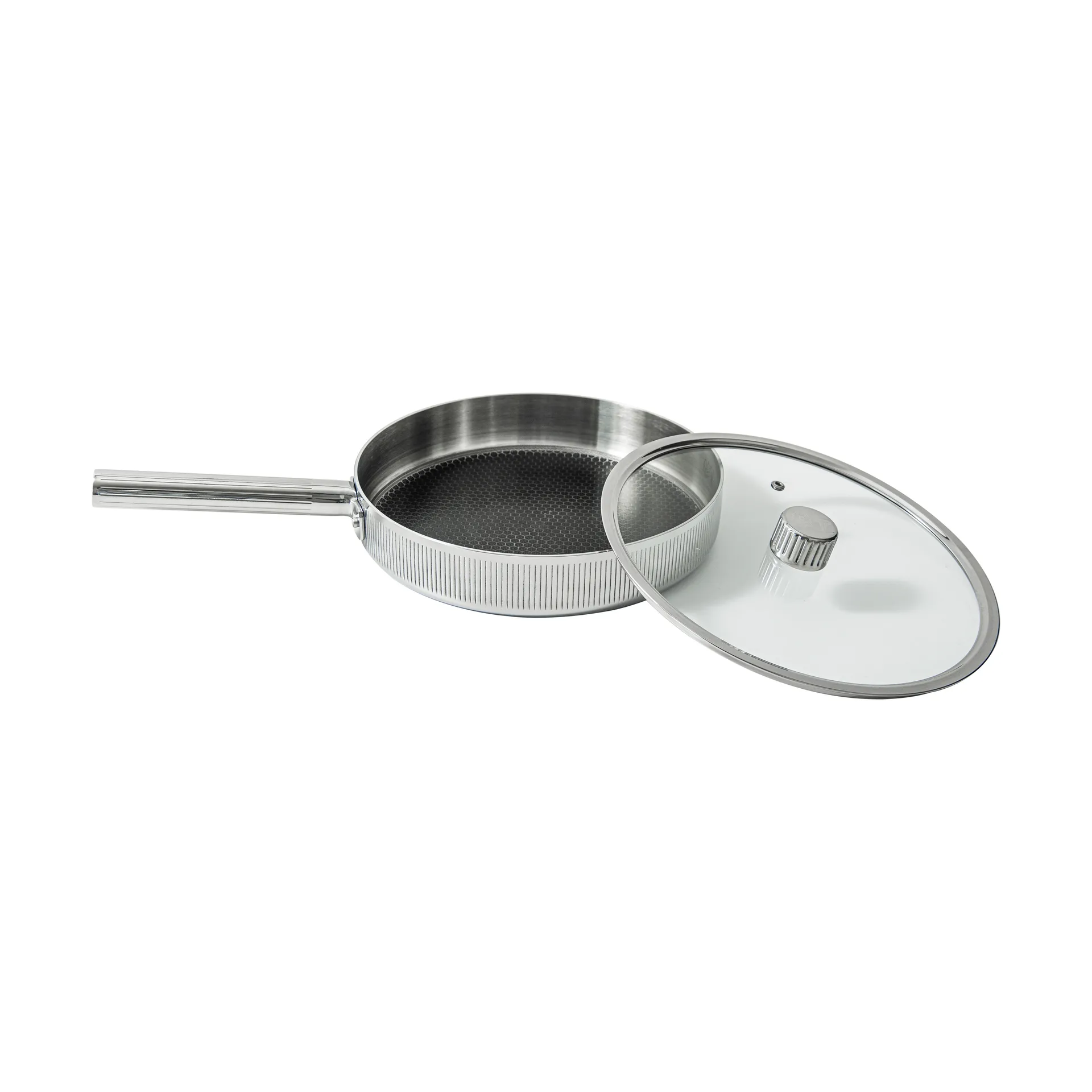 Glima sauté pan, Stainless steel, Ø28 cm Vargen & Thor
