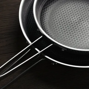 Kroma duo frying pan - Stainless steel, 2 pieces - Vargen & Thor