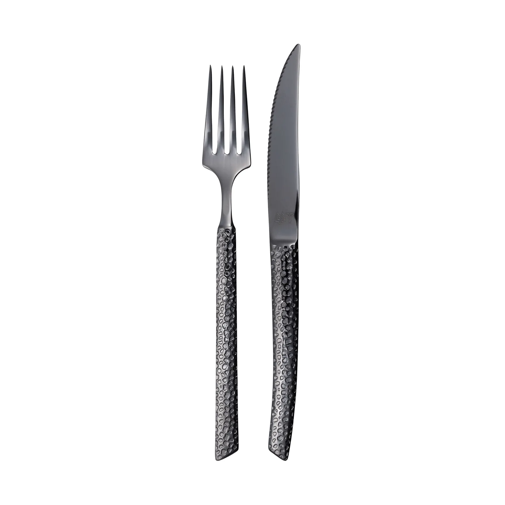 Lava cutlery set, Anthracite, 8 pieces Vargen & Thor