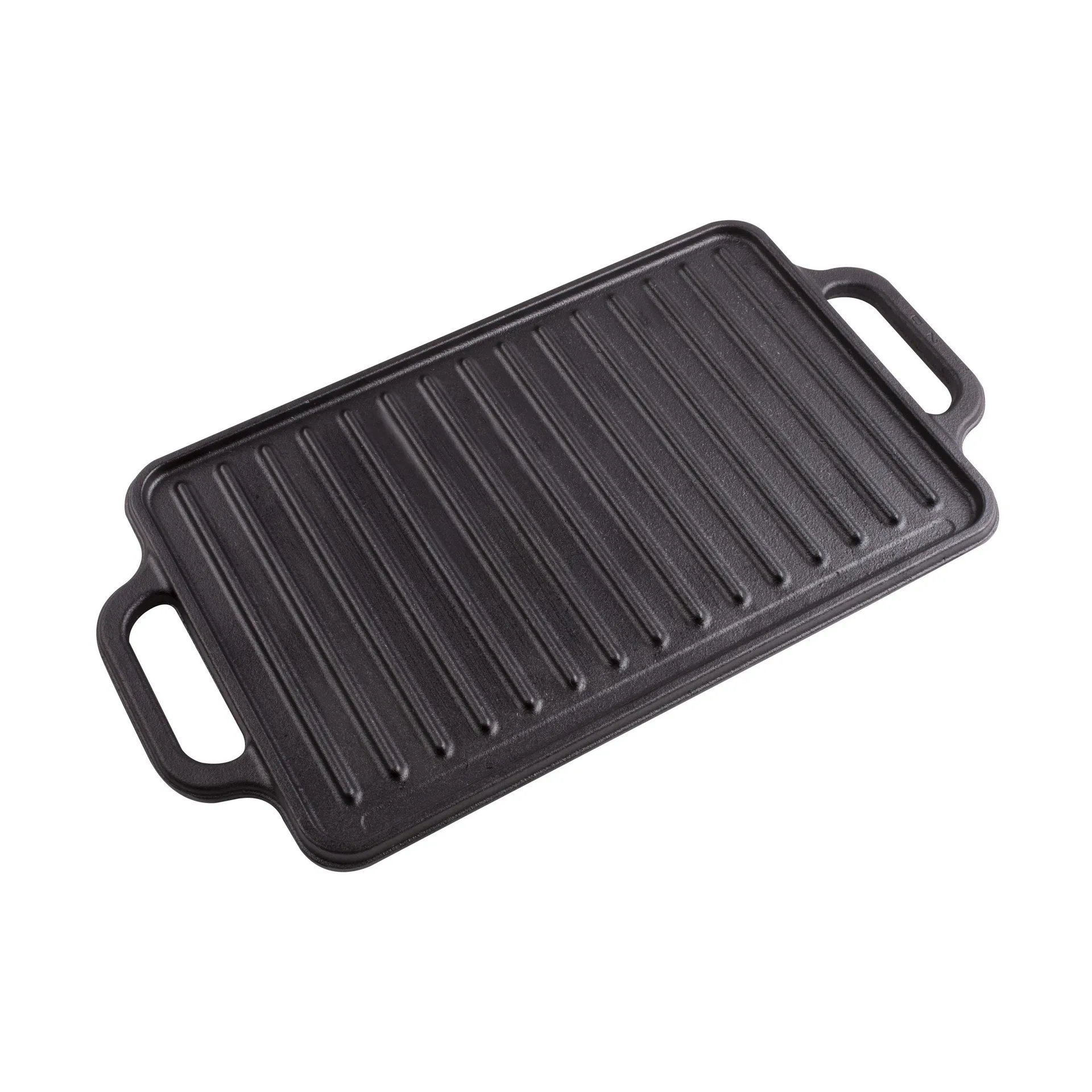 Cast iron reversible griddle 21x33 cm, Black Victoria