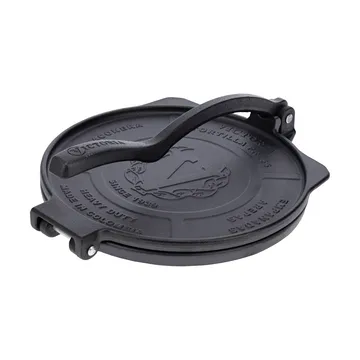 Heavy duty tortilla press Ø25 cm - Black, cast iron - Victoria