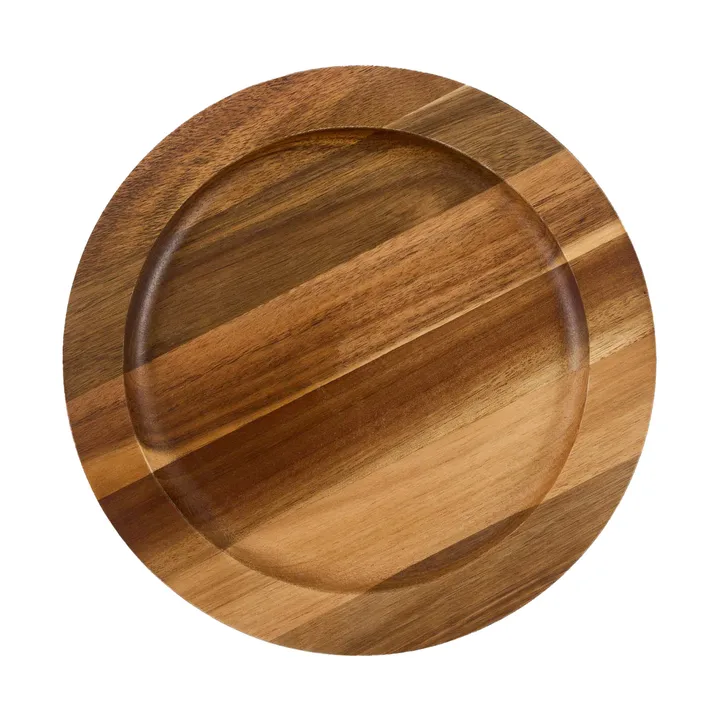 Victoria round wooden trivet acacia - Ø25 cm - Victoria