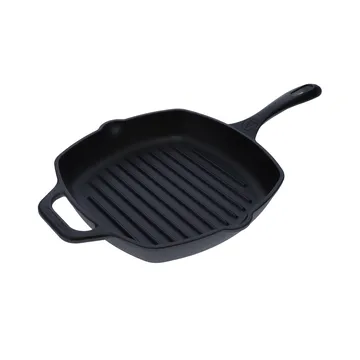 Victoria square grill pan cast iron enameled - 44.1x28.4 cm - Victoria