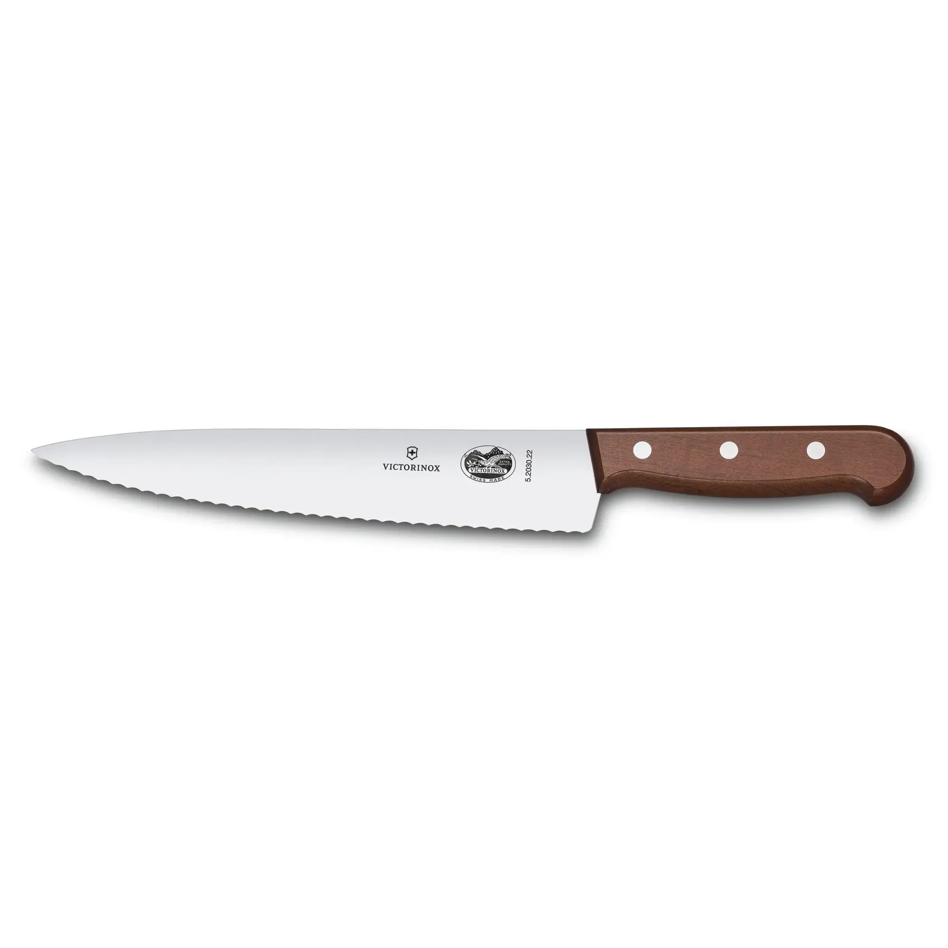 Victorinox chef's knife serrated 22 cm, Pine Victorinox