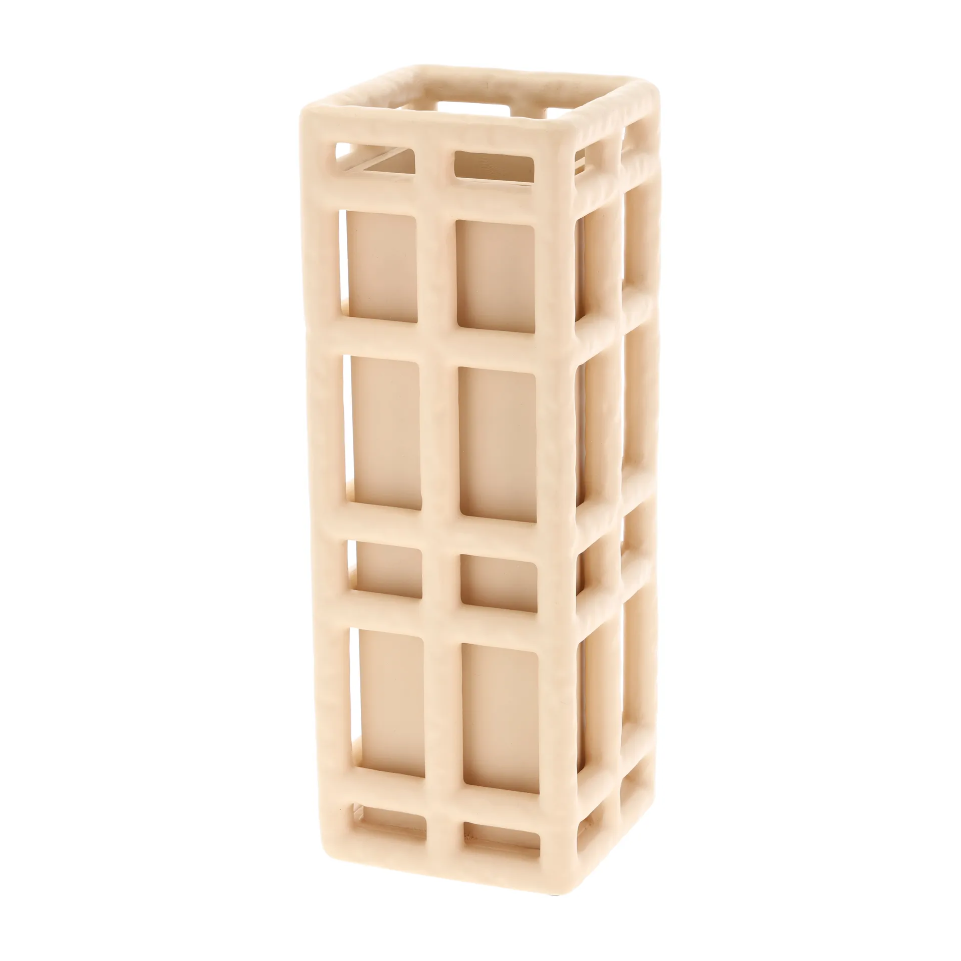 Lyng vase 11x11x30 cm, Sand Villa Collection