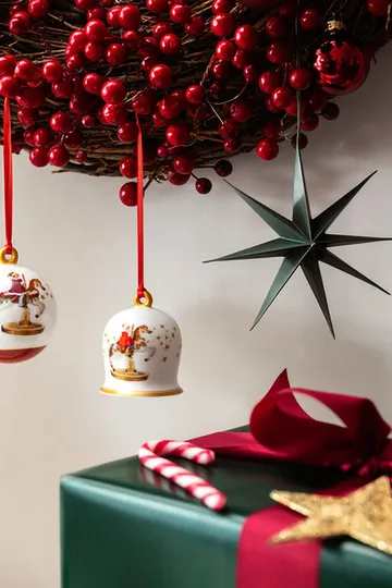 Annual Christmas Edition bell - White-red - Villeroy & Boch