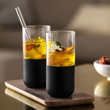 Manufacture Rock long drink glass 30 cl 4-pack - Clear - Villeroy & Boch