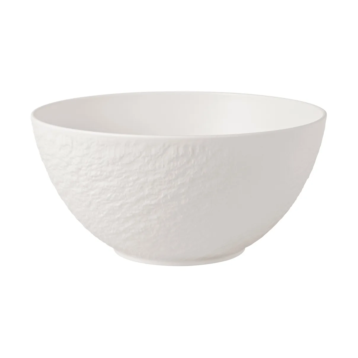 Manufacture Rock salad bowl Ø24 cm, White Villeroy & Boch