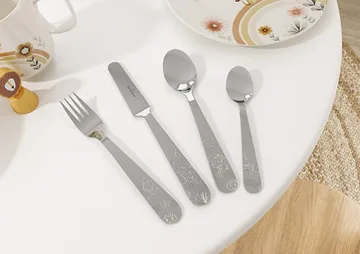 Roar like a Lion children's cutlery 4 pieces - Stainless steel - Villeroy & Boch