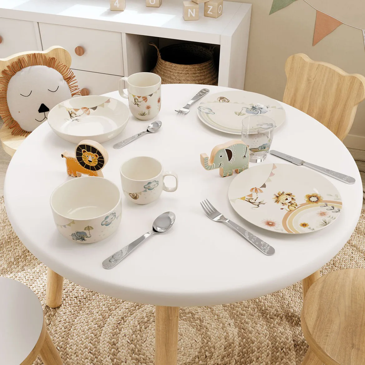 Roar like a lion children's mug L 28 cl, Multi Villeroy & Boch
