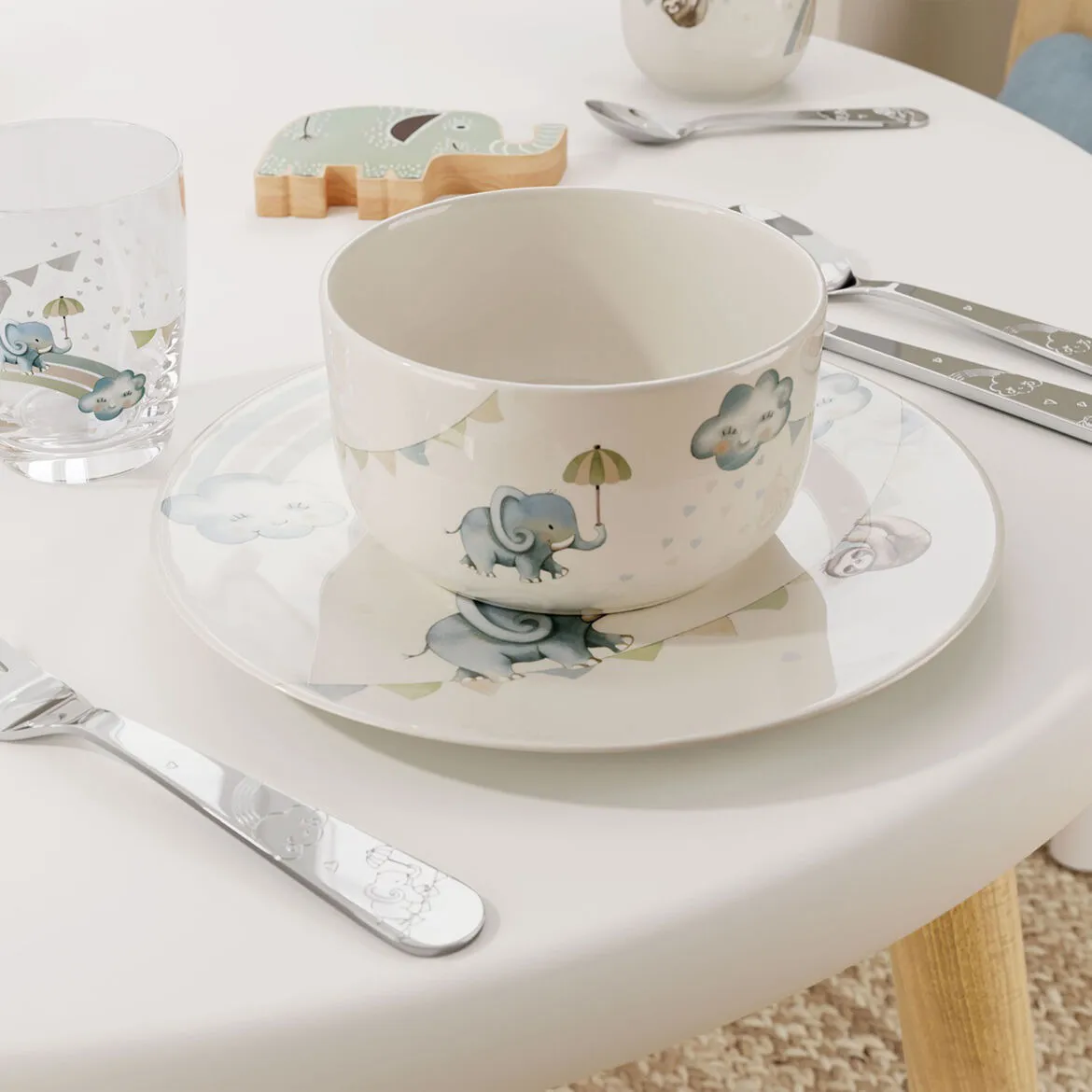 Walk like an Elephant muesli bowl Ø13 cm, Multi Villeroy & Boch
