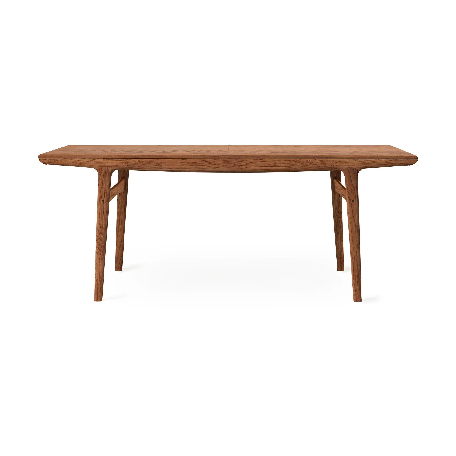 Evermore dining table incl. 2 extension leaves of 45 cm each, Teak oiled oak, 190 cm Warm Nordic