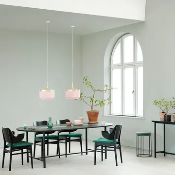 Fringe pendant lamp - Cream white, large - Warm Nordic