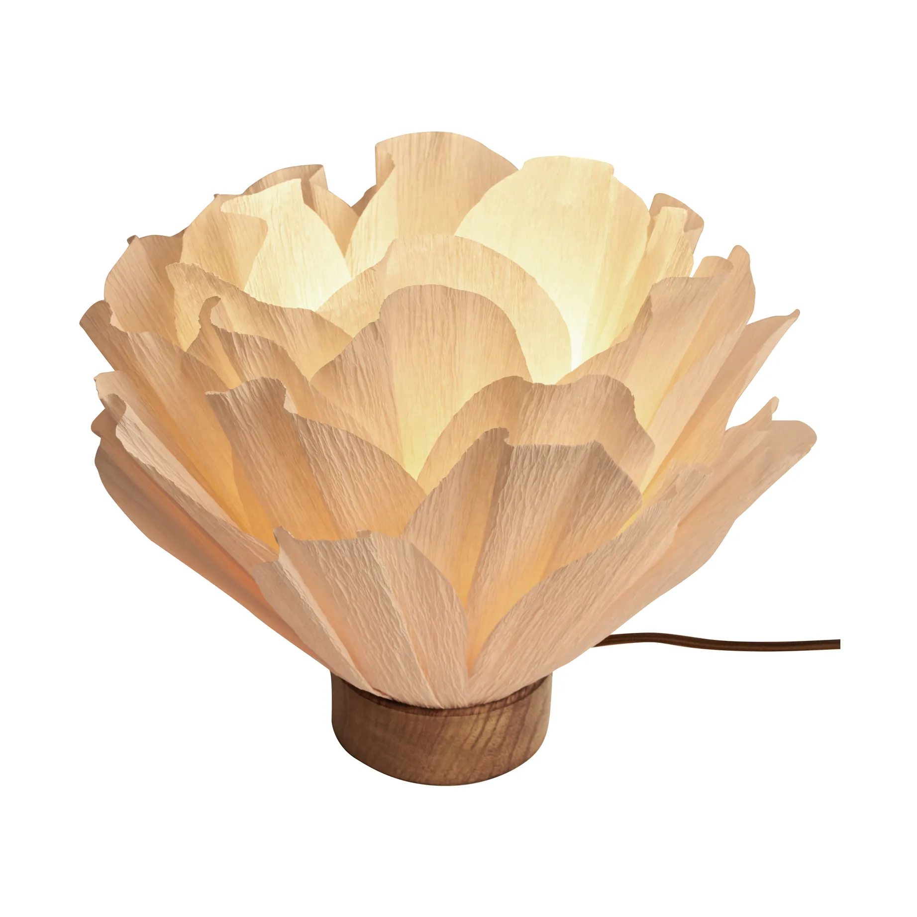 Lisa table lamp, White, Ø28x23 cm Watt & Veke