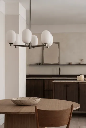 Noor chandelier Ø65 cm - White - Watt & Veke