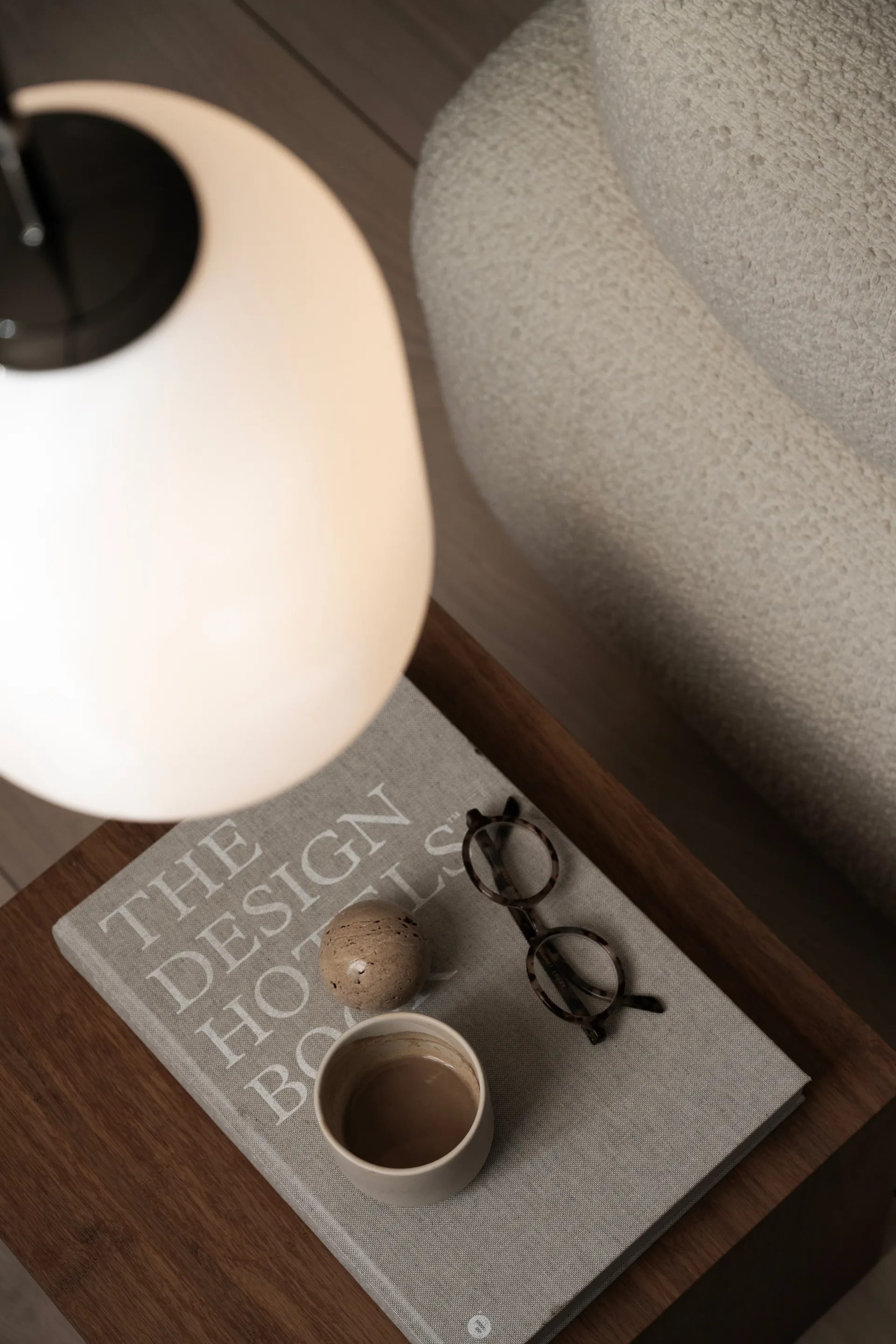 Noor pendant M Ø18 cm, White Watt & Veke