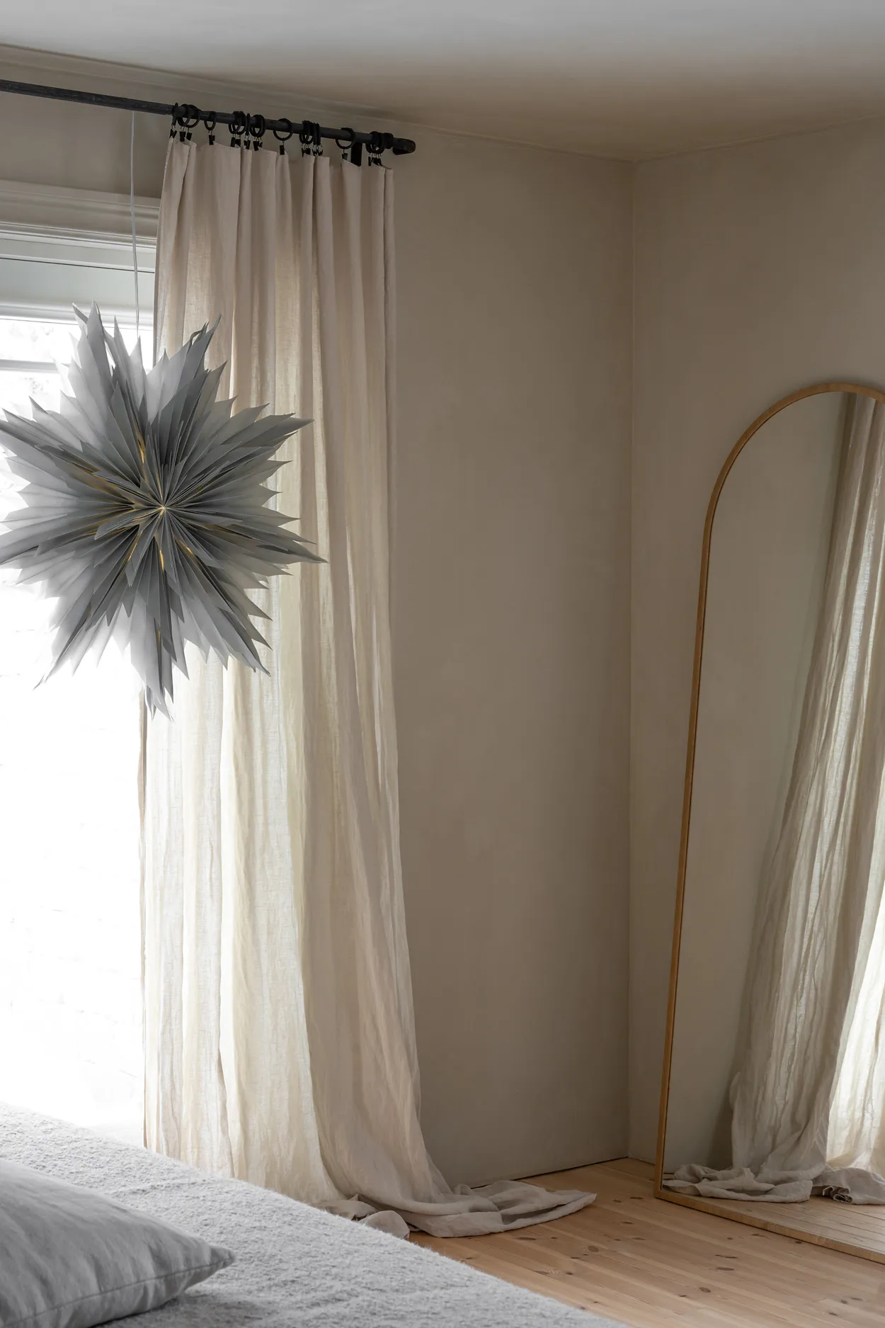 Oslo advent star Ø80 cm 2-pack - Grey Watt & Veke