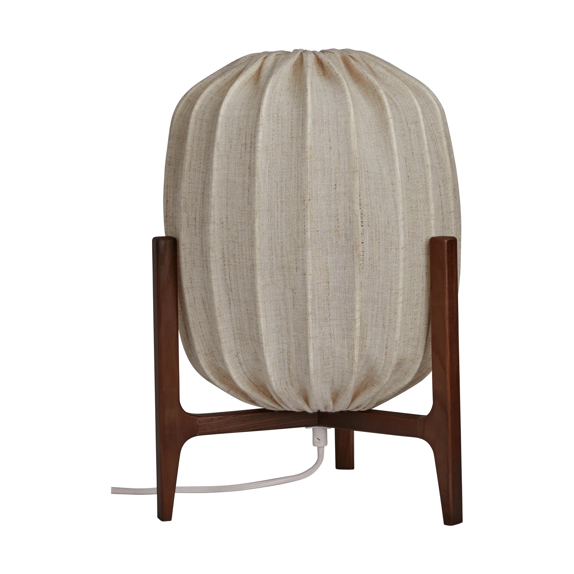 Prisma table lamp, Dark ash-natural, Ø27x42 cm Watt & Veke