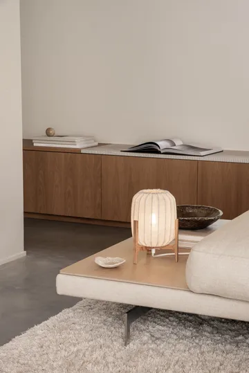 Prisma table lamp - Oak-Natural, Mini Ø16x24,3 cm - Watt & Veke