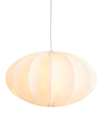Pumpkin pendant light - White, Ø48x47 cm - Watt & Veke