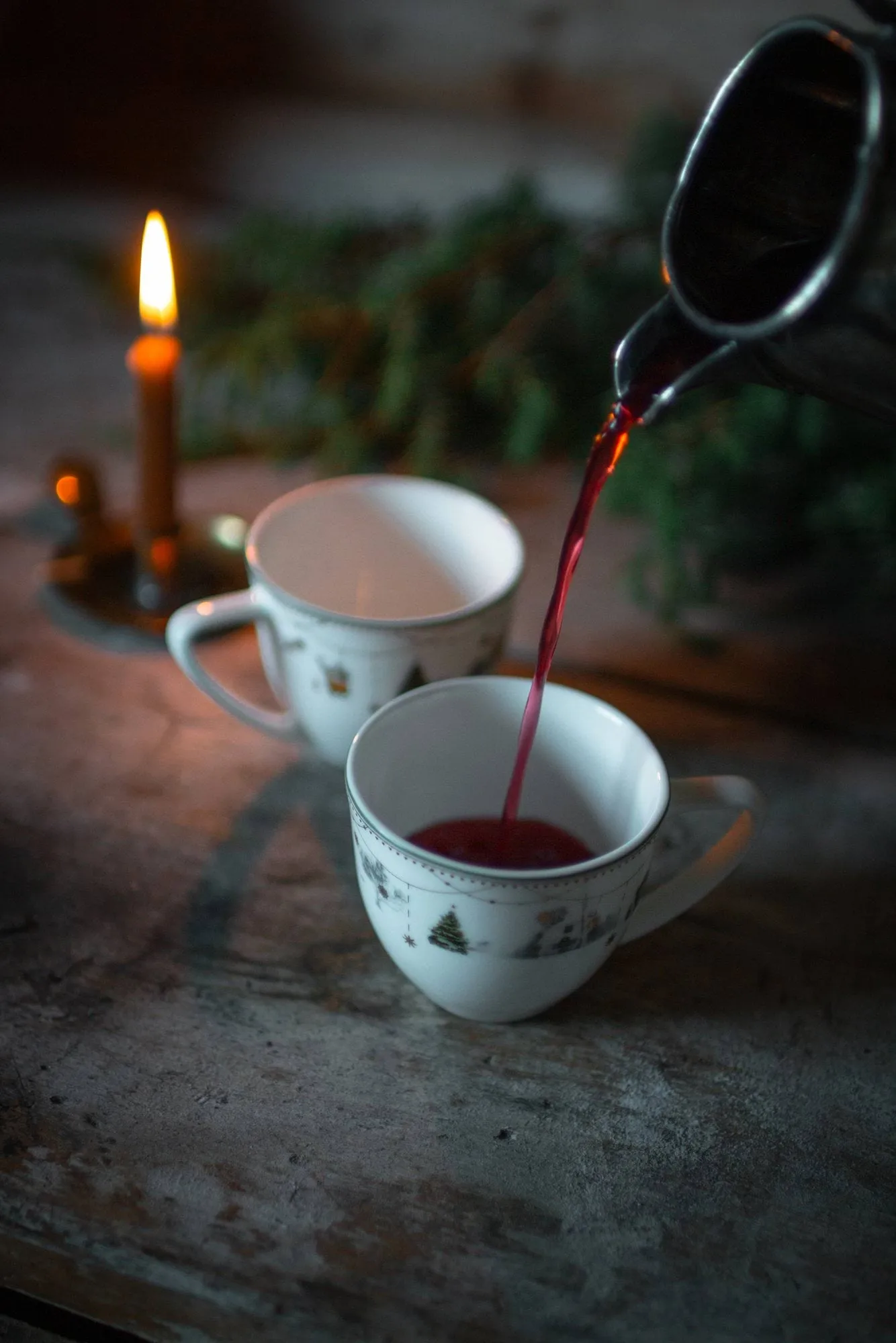 Julemorgen Story mulled wine mug, 12 cl, 2 pack Wik & Walsøe
