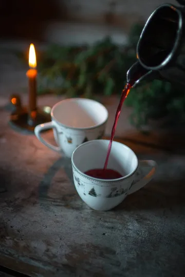 Julemorgen Story mulled wine mug - 12 cl, 2 pack - Wik & Walsøe