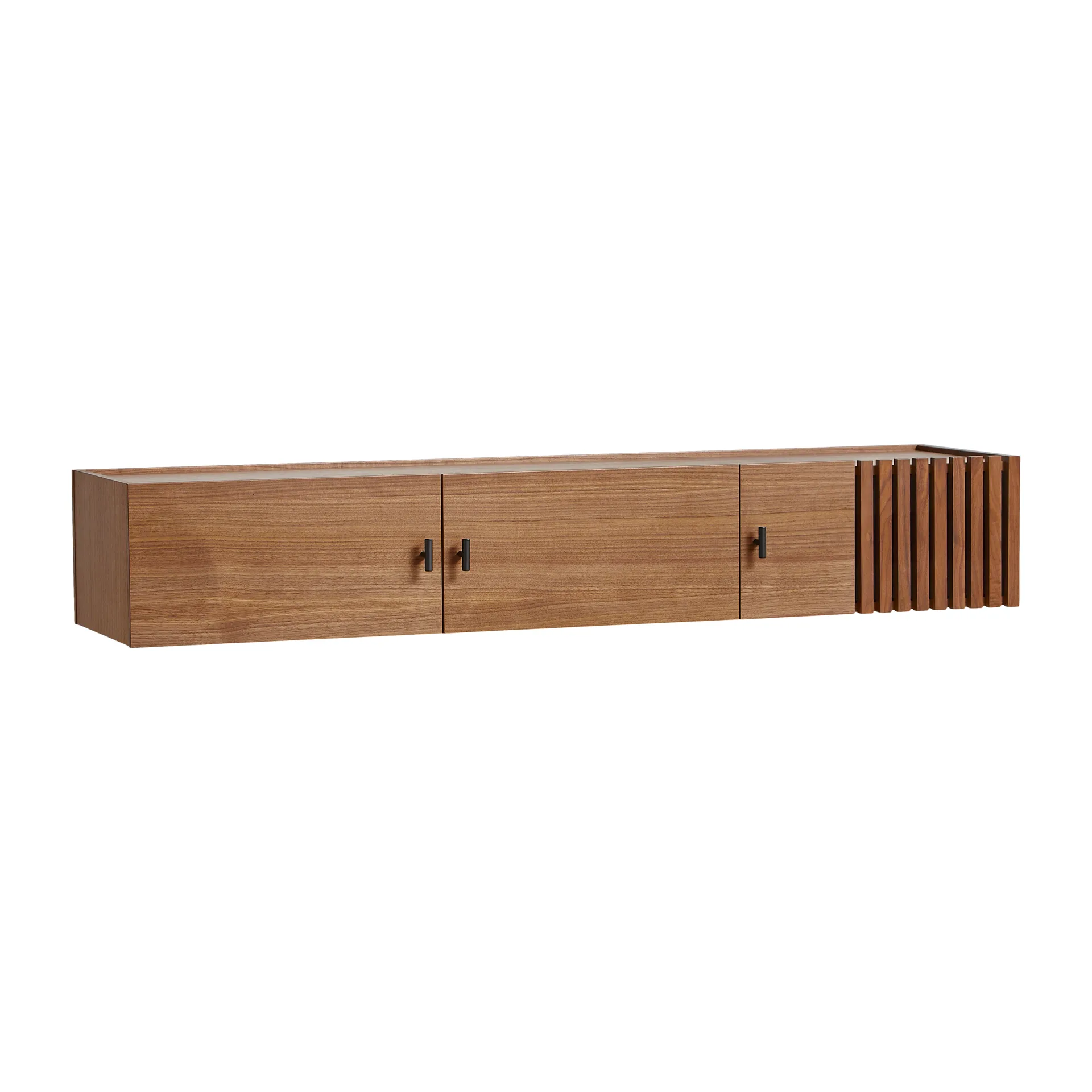 Array sideboard wall-mounted, 150 cm, Walnut Woud
