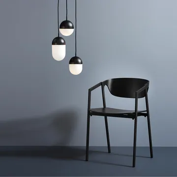 Dot pendant large - black - Woud