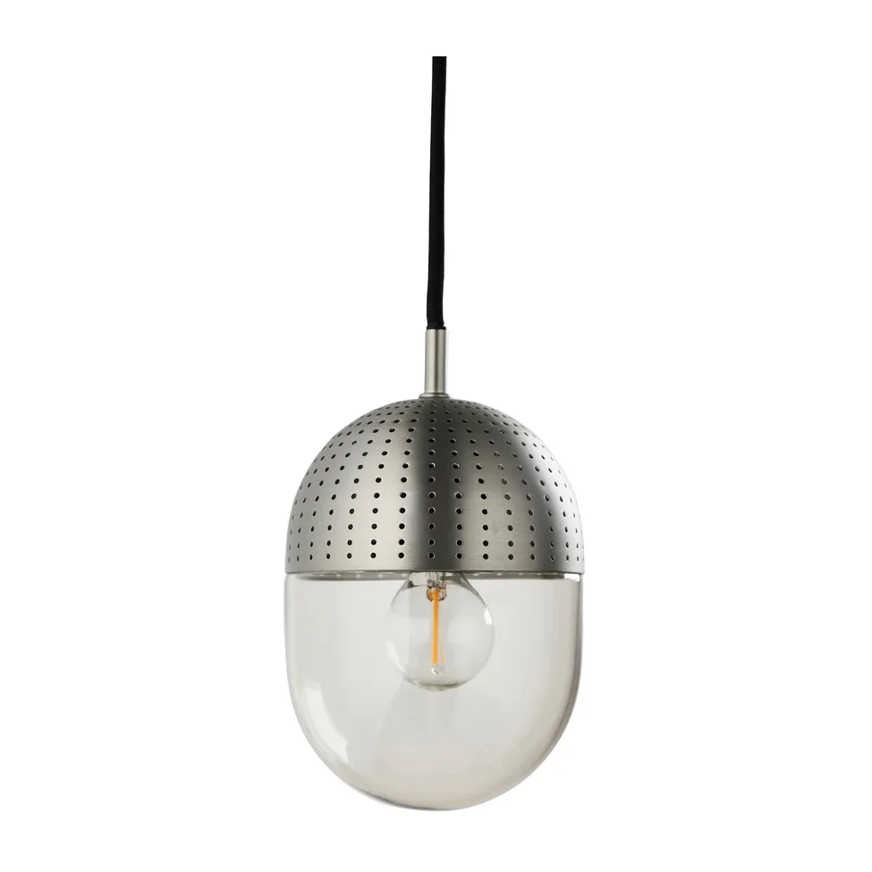 Dot pendant medium, Satin Woud