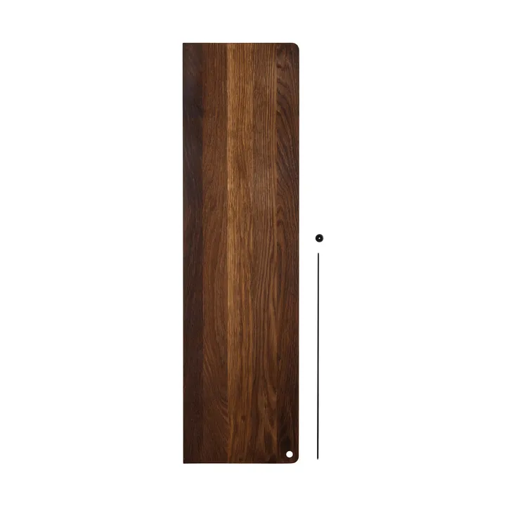 Stedge Add-on shelf - Smoked oak, 80 cm - Woud