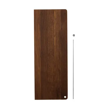 Stedge Add-on shelf - Smoked oak-brushed steel - Woud