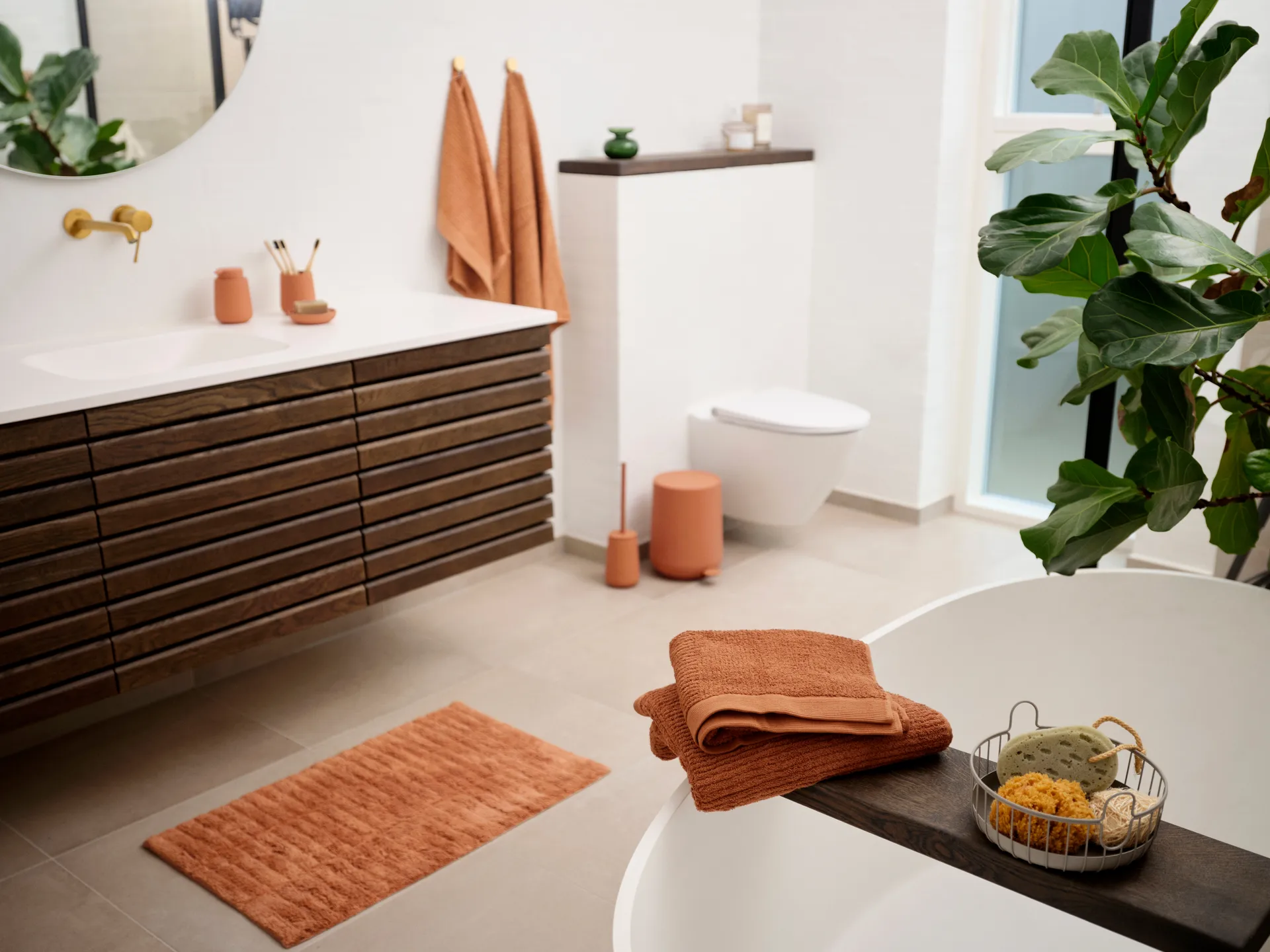 Classic bath towel 70x140 cm, Mandarin Zone Denmark