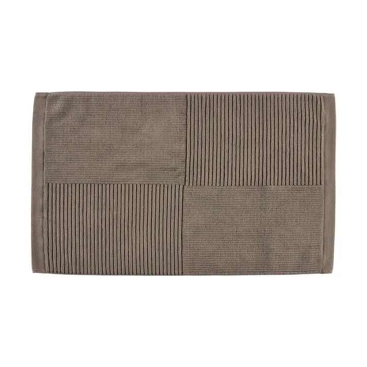 Classic bathroom mat 50x80 cm - Taupe - Zone Denmark