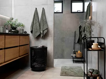 Classic towel 50x70 cm - Olive green - Zone Denmark