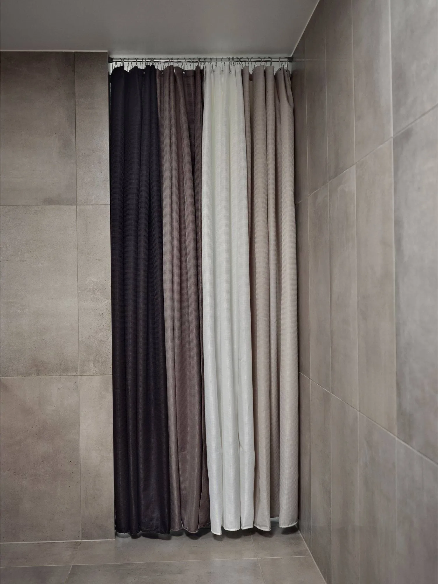 Lux shower curtain, Taupe, 180x200 cm Zone Denmark