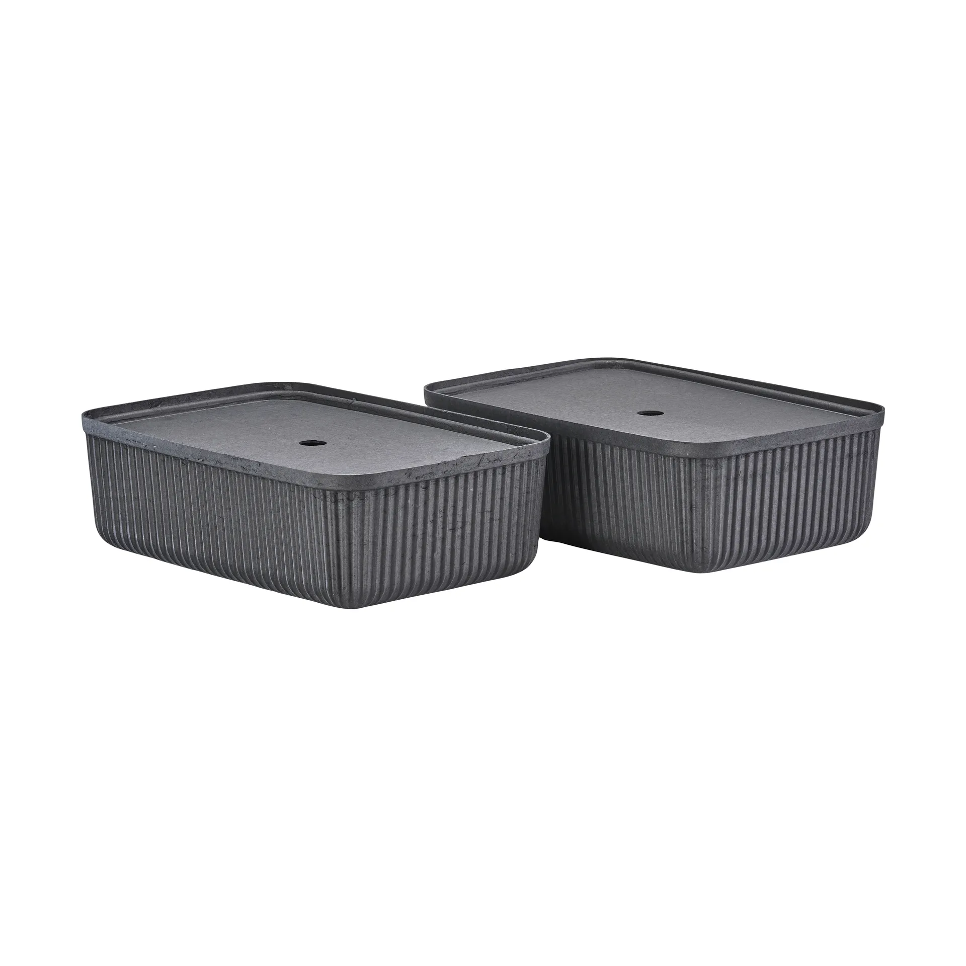 Pulp storage box 32x48 cm 2-pack, Black Zone Denmark