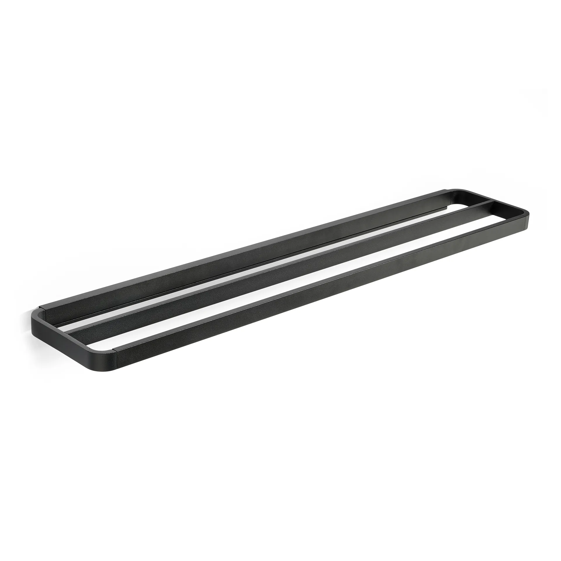 RIM towel rack double 12x70 cm, Black Zone Denmark