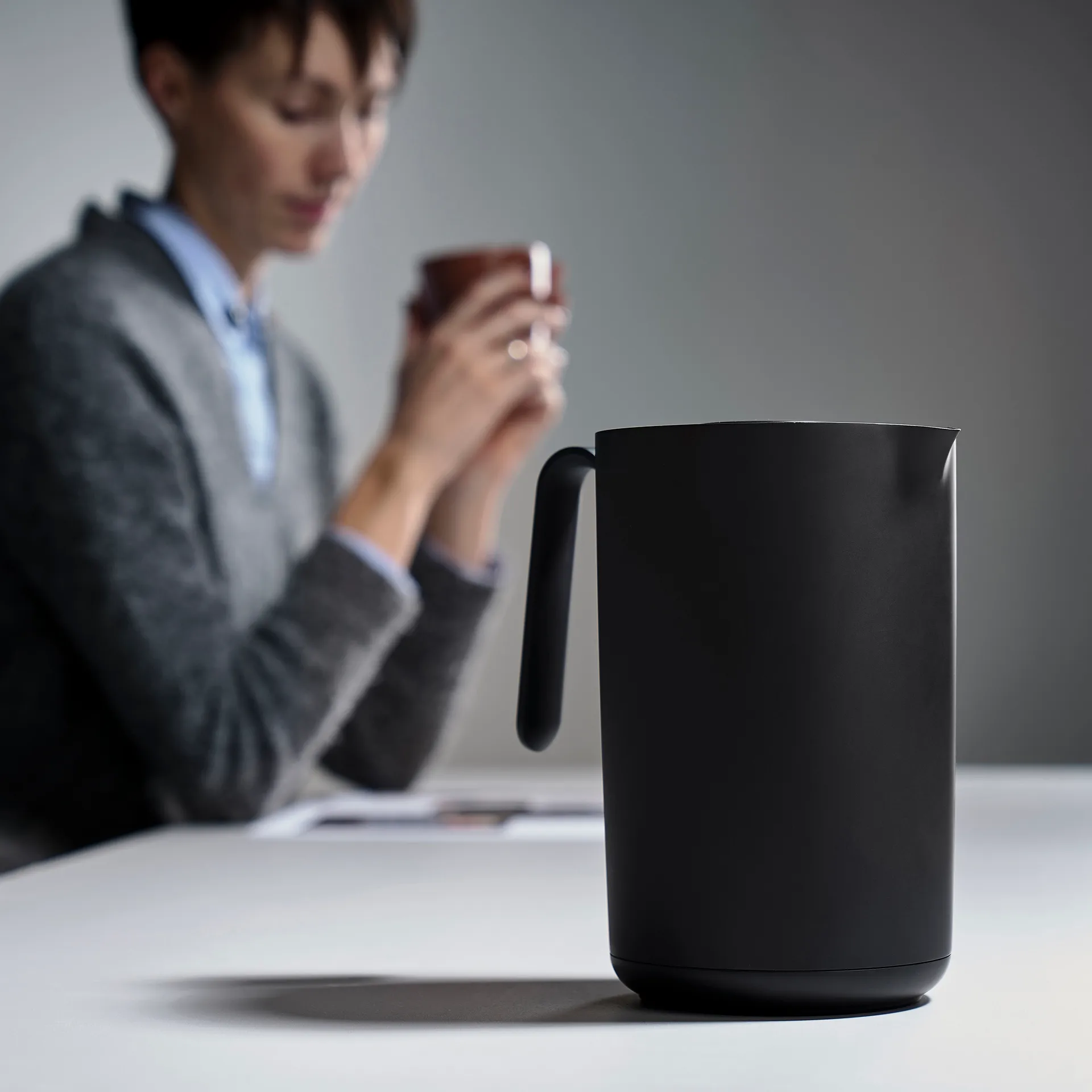 Singles thermos pot, black Zone Denmark