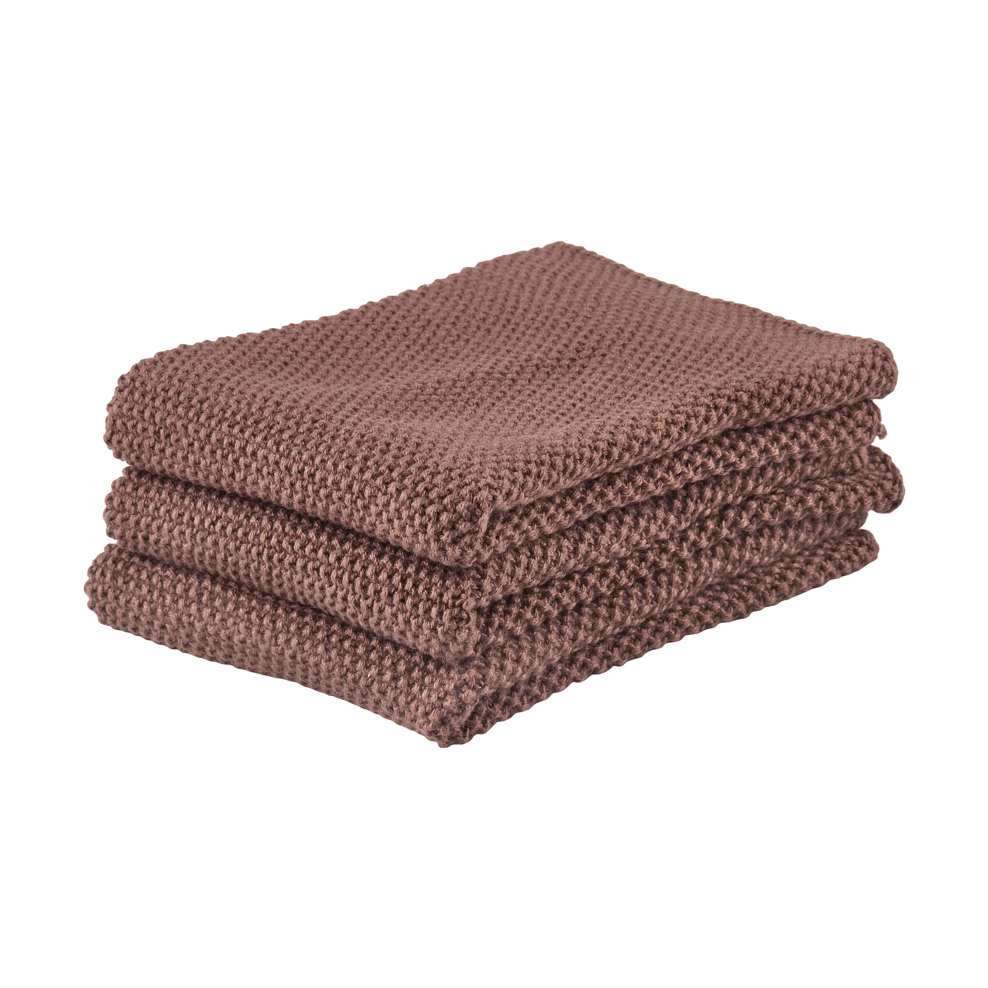 Zone dishcloth 3-pack, Brown Zone Denmark