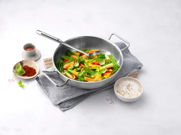 Zwilling Pro wok pan Ø30 cm - Stainless steel - Zwilling