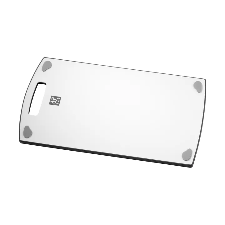 Zwilling reversible cutting board plastic white-grey - 38x22x1.5 cm - Zwilling