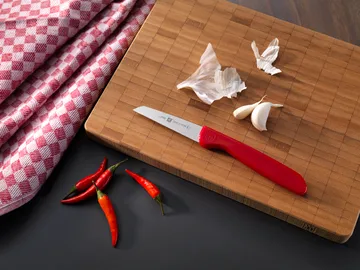 Zwilling Twin grip vegetable knife 7 cm - Red-stainless steel - Zwilling